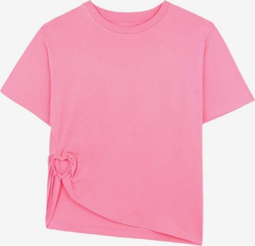 T-shirt Scalpers en rose : devant