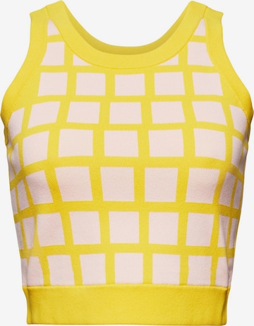 Pull-over ESPRIT en jaune : devant