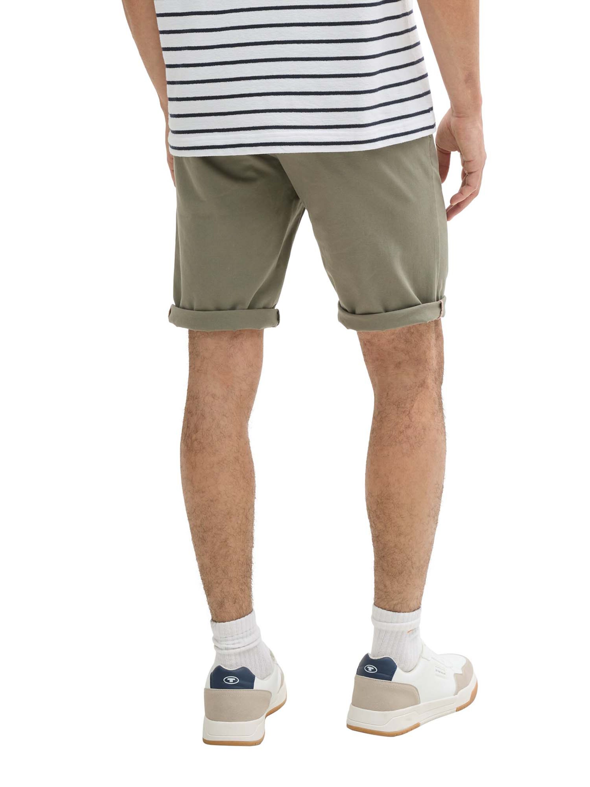 TOM TAILOR Liibuv Chino-püksid, värv roheline