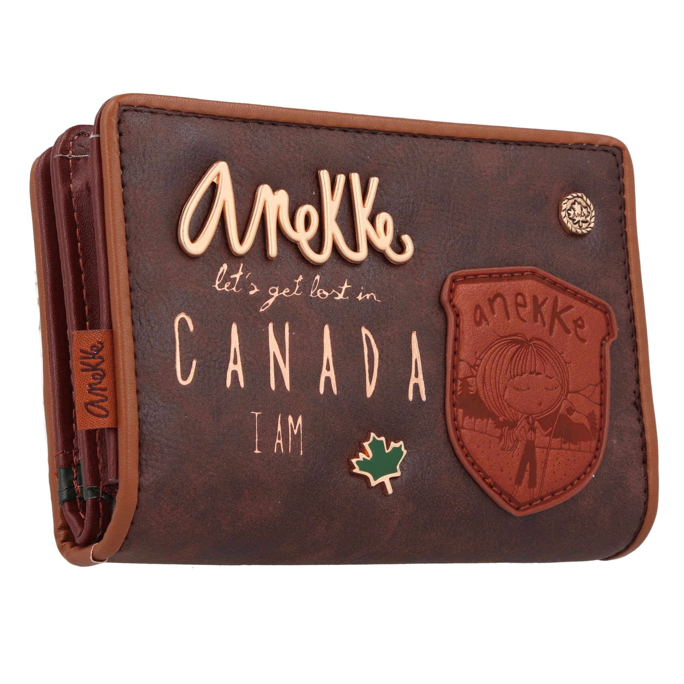 Anekke Wallet 'Canada' in Brown