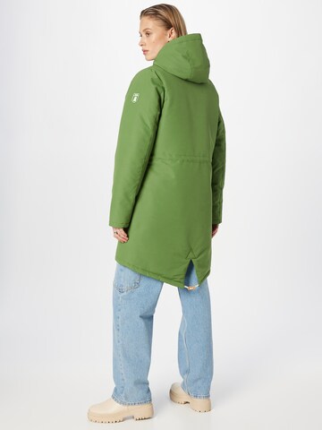 Derbe Between-seasons parka 'Friese Festholm' in Green