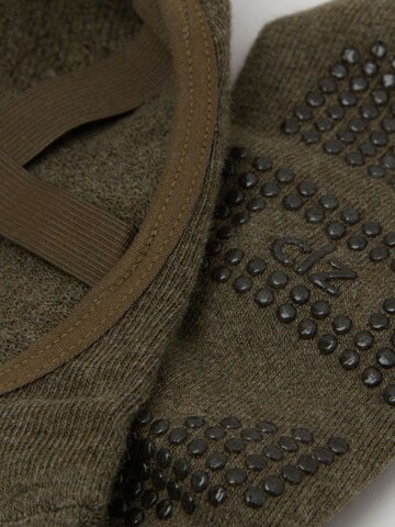 CALZEDONIA Ankle Socks 'Pilates' in Green