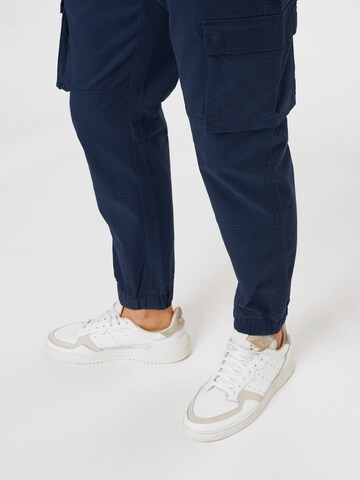 Only & Sons Tapered Cargobroek 'Cam Stage' in Blauw