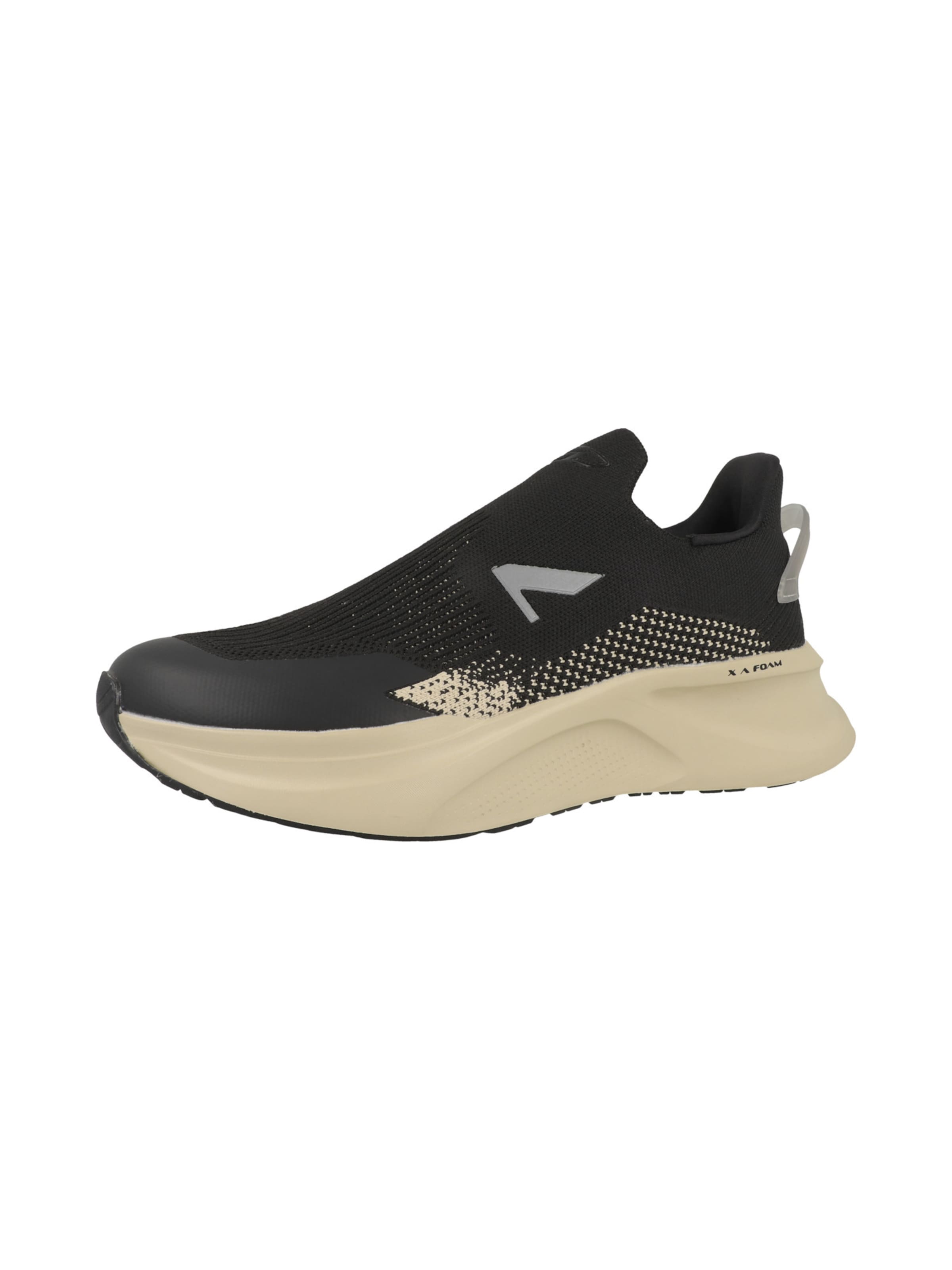 ARKK Copenhagen - Sapatilhas slip-on 'Raven X' em preto: frente
