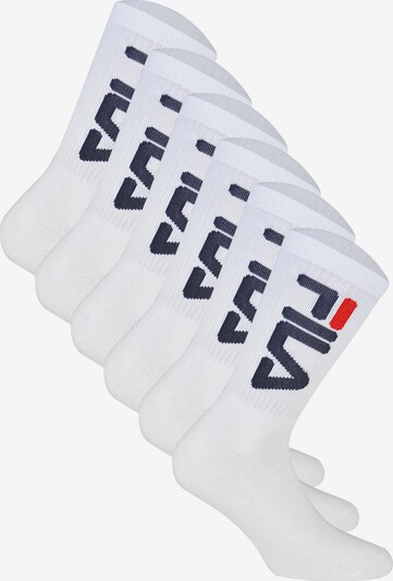 FILA Sportsocken in schwarz / weiß, Produktansicht