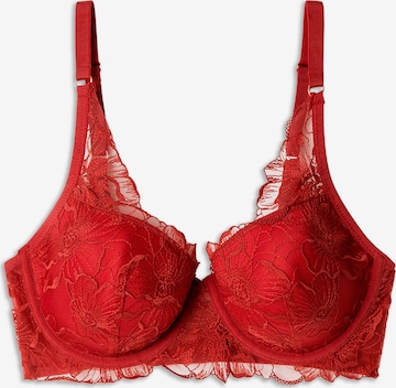 raudona Gisela Plati Liemenėlė: priekis