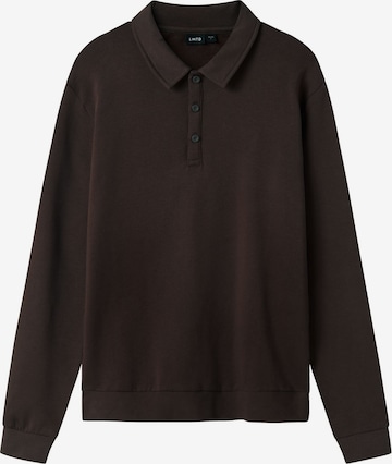 LMTD Sweatshirt in Braun: Vorderseite