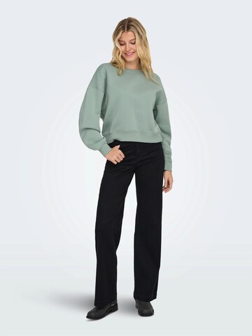ONLY Sweatshirt 'ONLBEST' in Grün