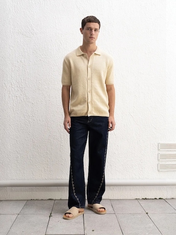 Vestes en maille Giesto en beige