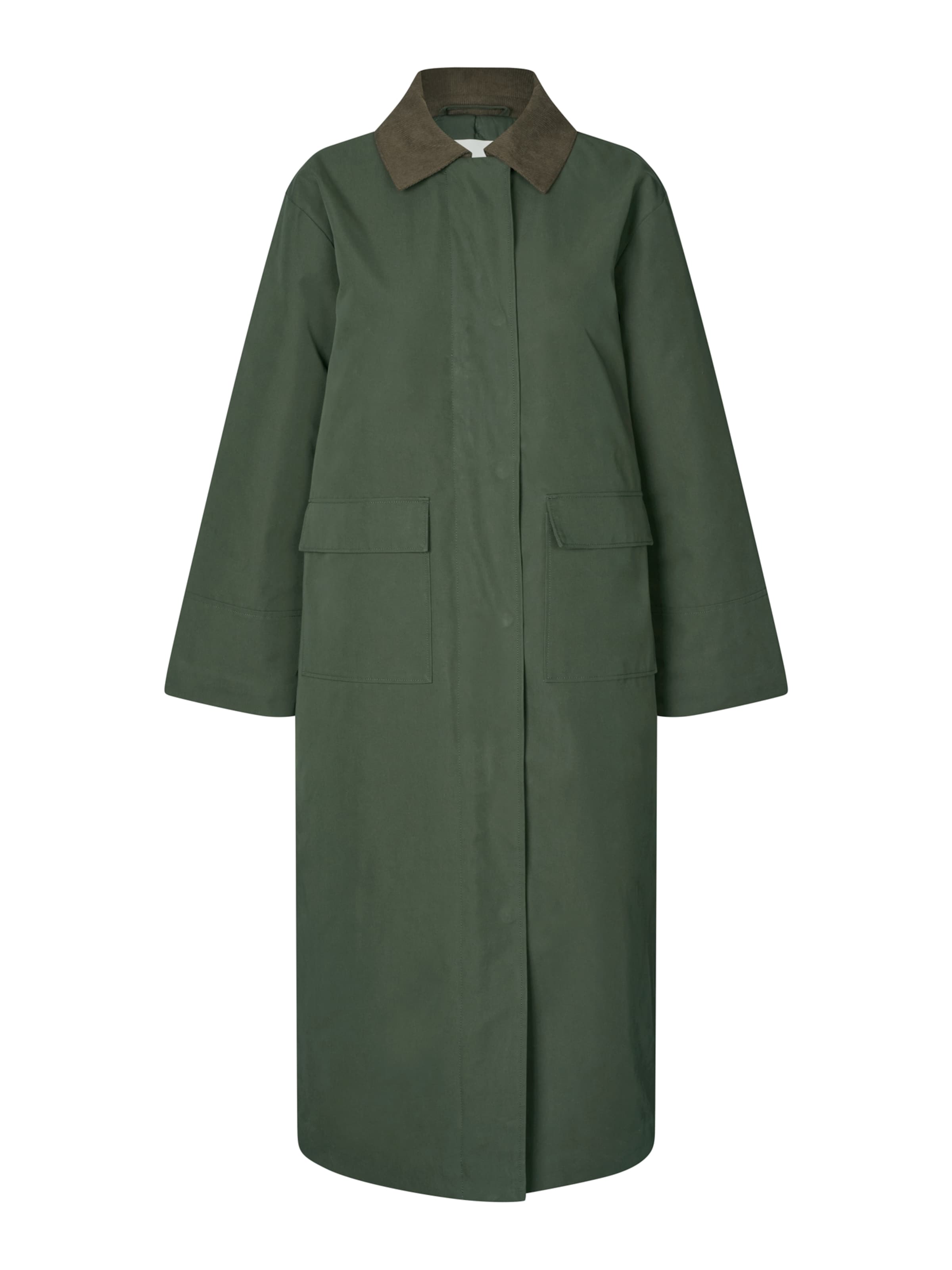 modström Ανοιξιάτικο και φθινοπωρινό παλτό 'Odettemd' σε πράσινο: μπροστά