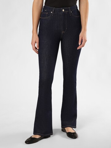 BOSS Flared Jeans ' Rosa ' in Blau: Vorderseite