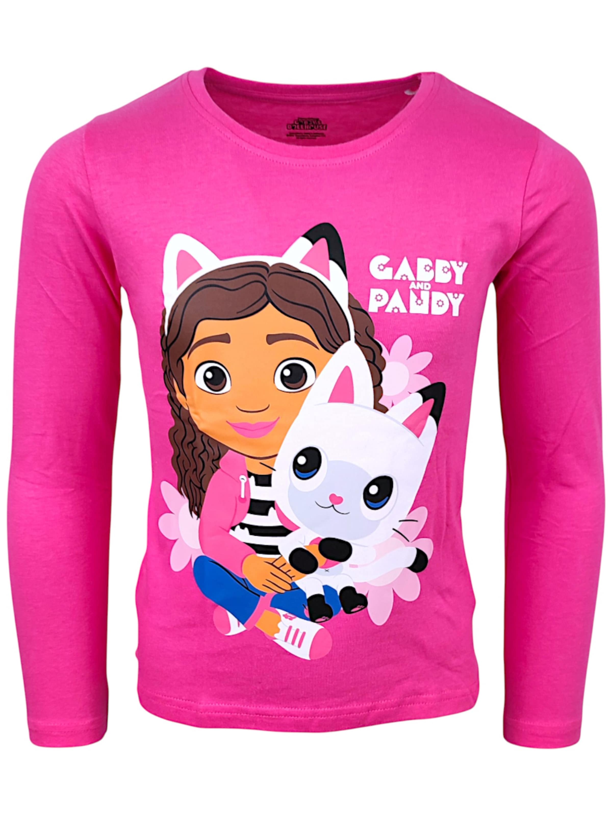 Gabby's Dollhouse Shirt 'Gabby´s Dollhouse Langarmshirt' in Pink: front
