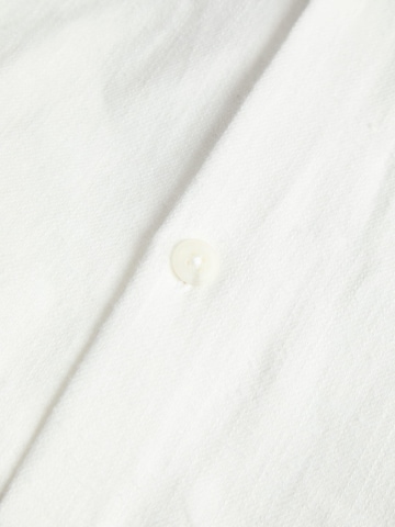 JACK & JONES Comfort fit Button Up Shirt 'Regent' in White