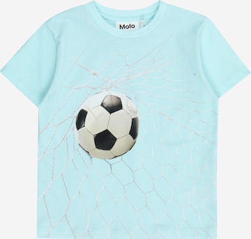 Maglietta 'Rame' di Molo in blu: frontale