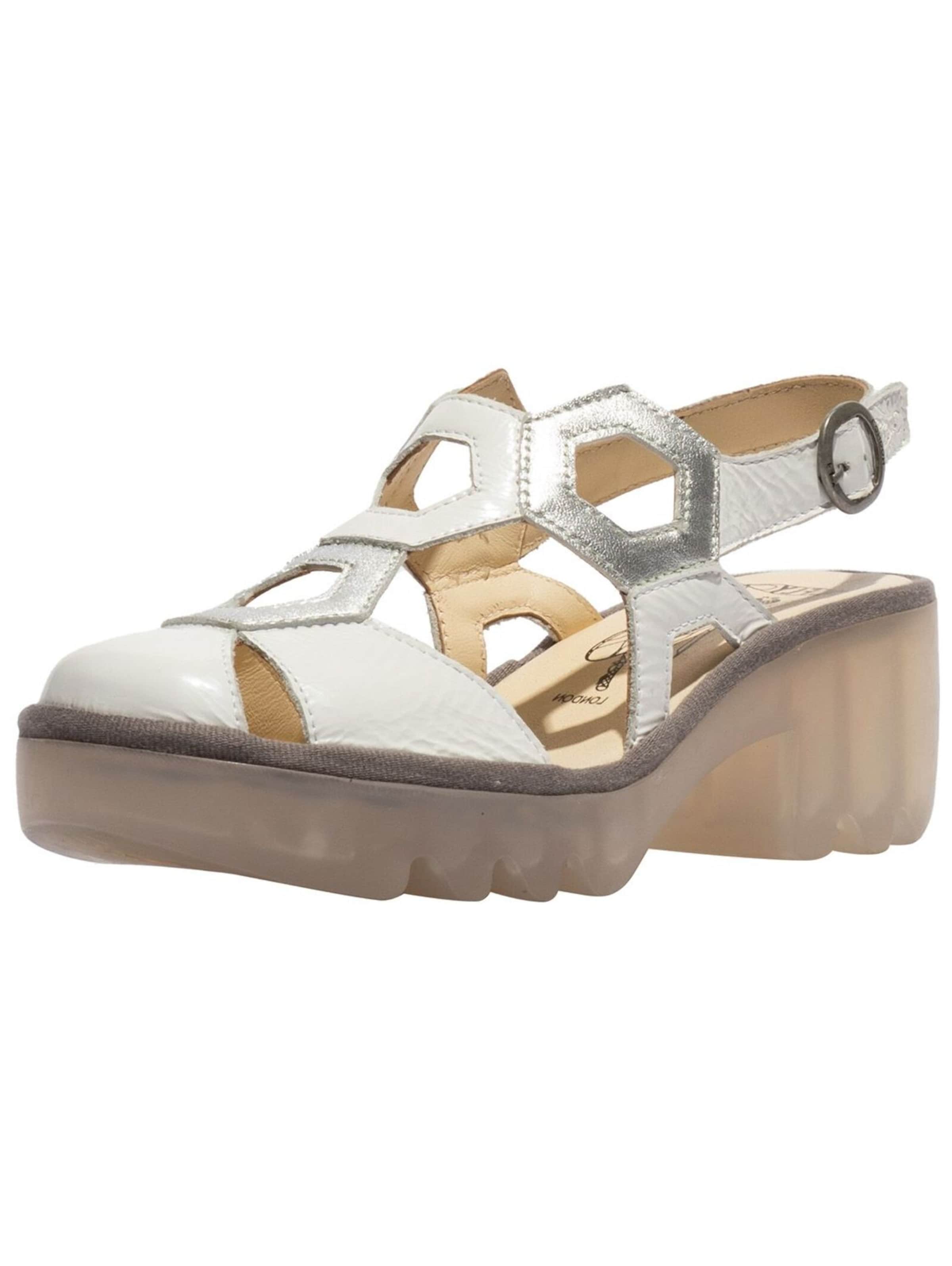 FLY LONDON Sandals in White: front
