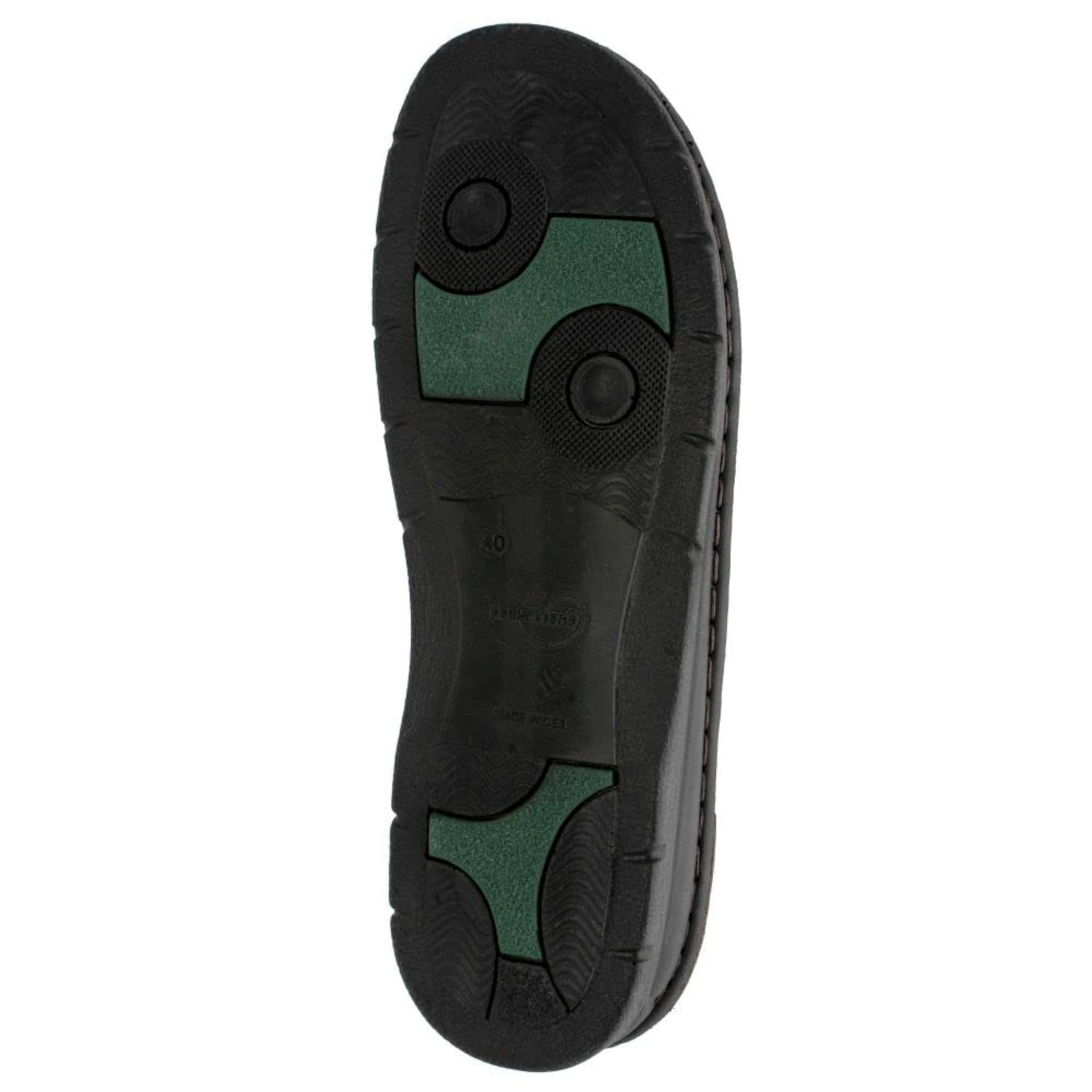 Fischer-Markenschuh Clogs in Braun