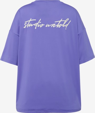 T-shirt Studio Untold en violet