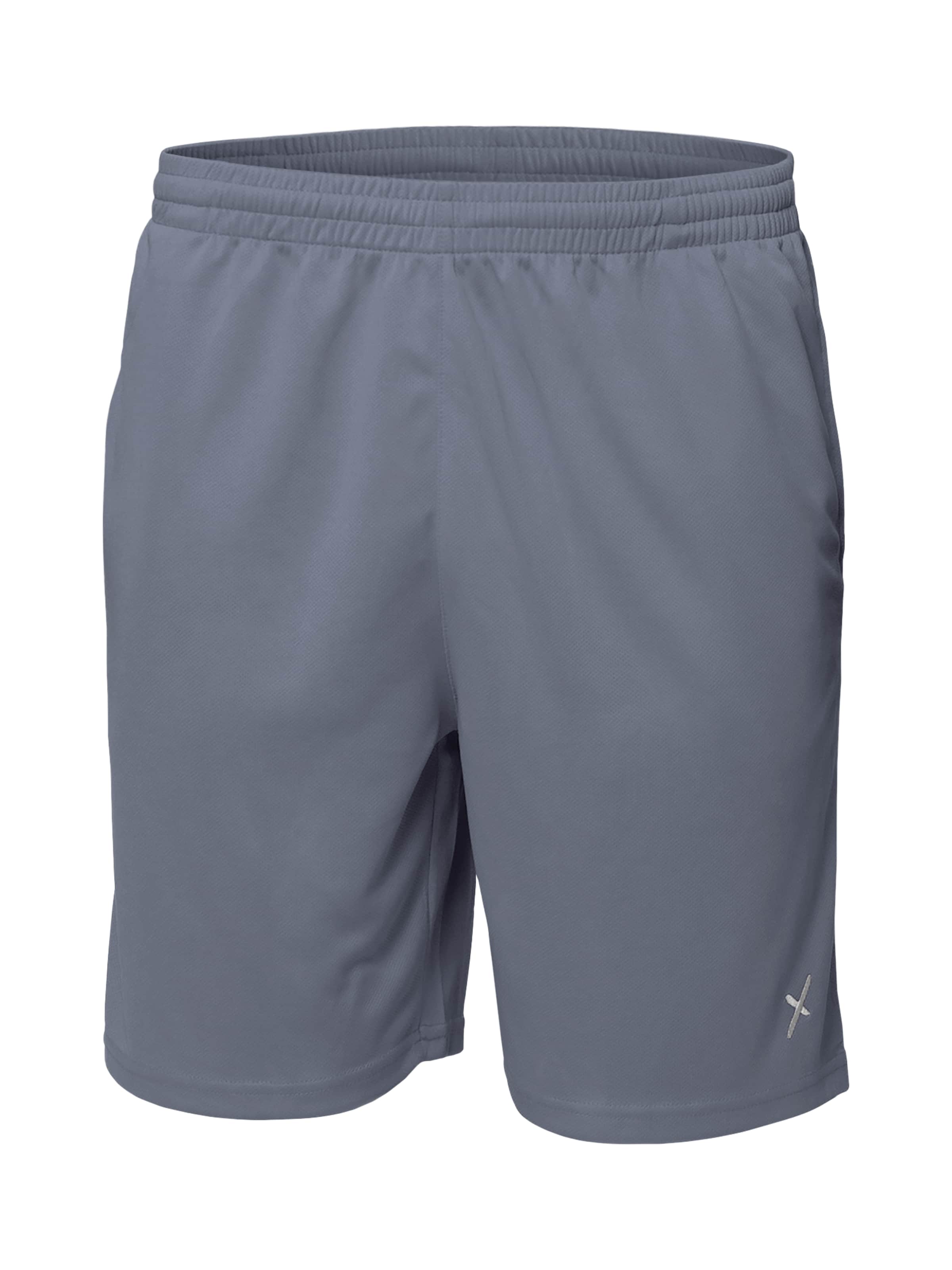 cflex Regular Workout Pants 'Sportswear Collection' in Grey: front