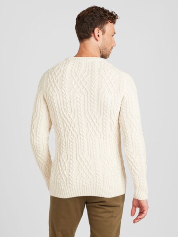 JOOP! Jeans Pullover 'Silano' in Weiß