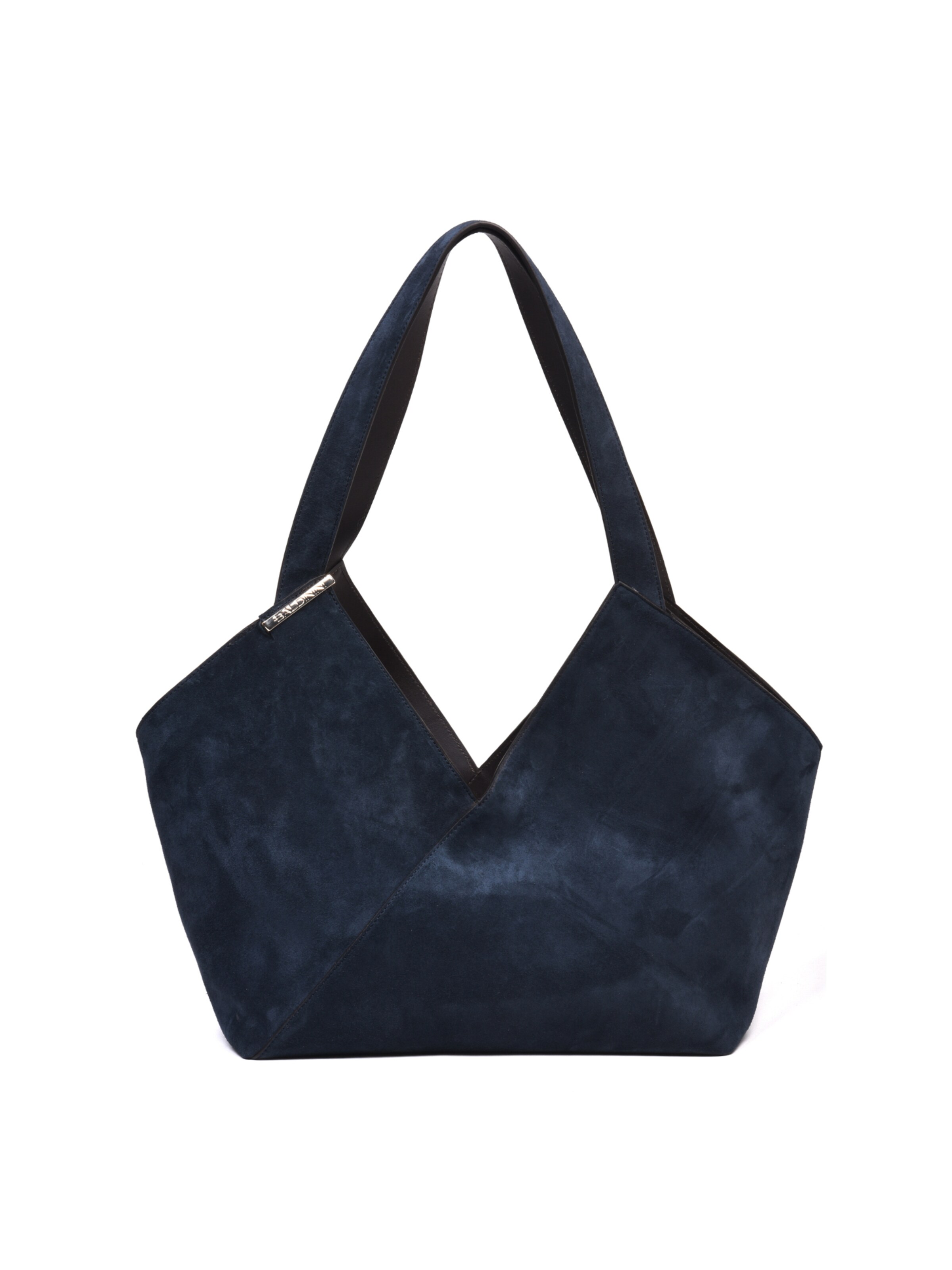 BALDININI Schoudertas in Blauw: voorkant