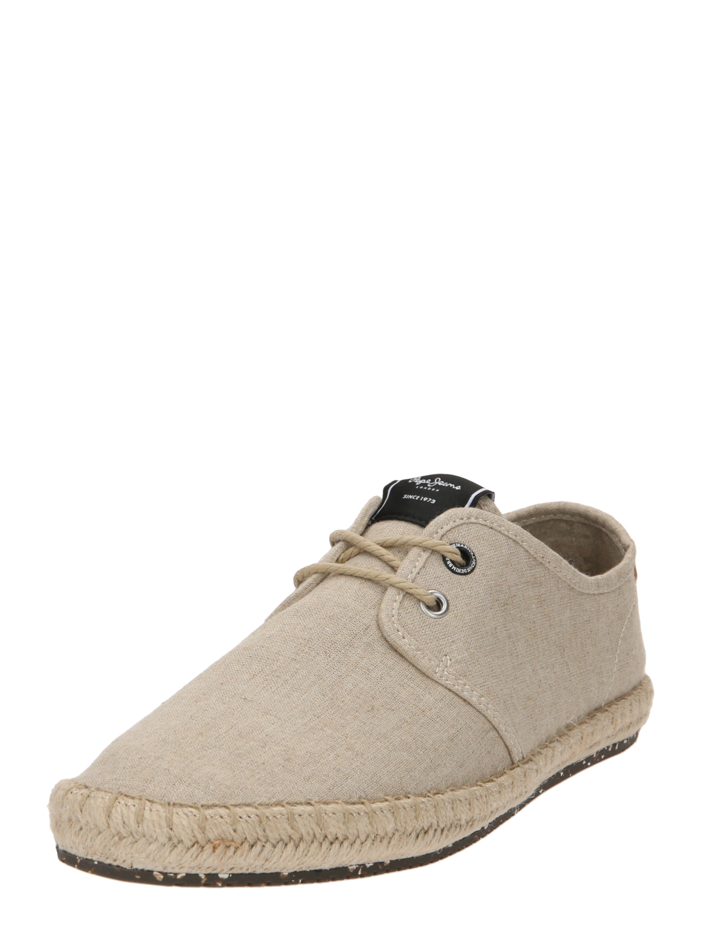 Pepe Jeans Schnürschuh  'TOURIST' in Beige: Vorderseite