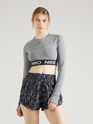 NIKE Performance shirt 'Pro' in Grey: front