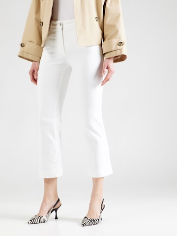 Coupe slim Jean GERRY WEBER en blanc : devant