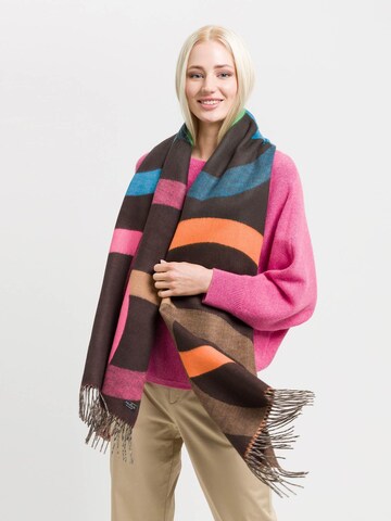 FRAAS Schal in Blau: Vorderseite