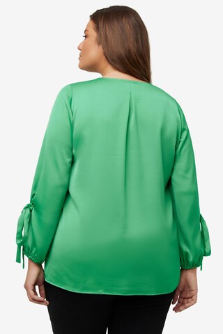 Camicia da donna di Ulla Popken in verde