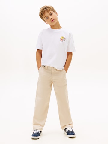 Tricou de la TOMMY HILFIGER pe alb