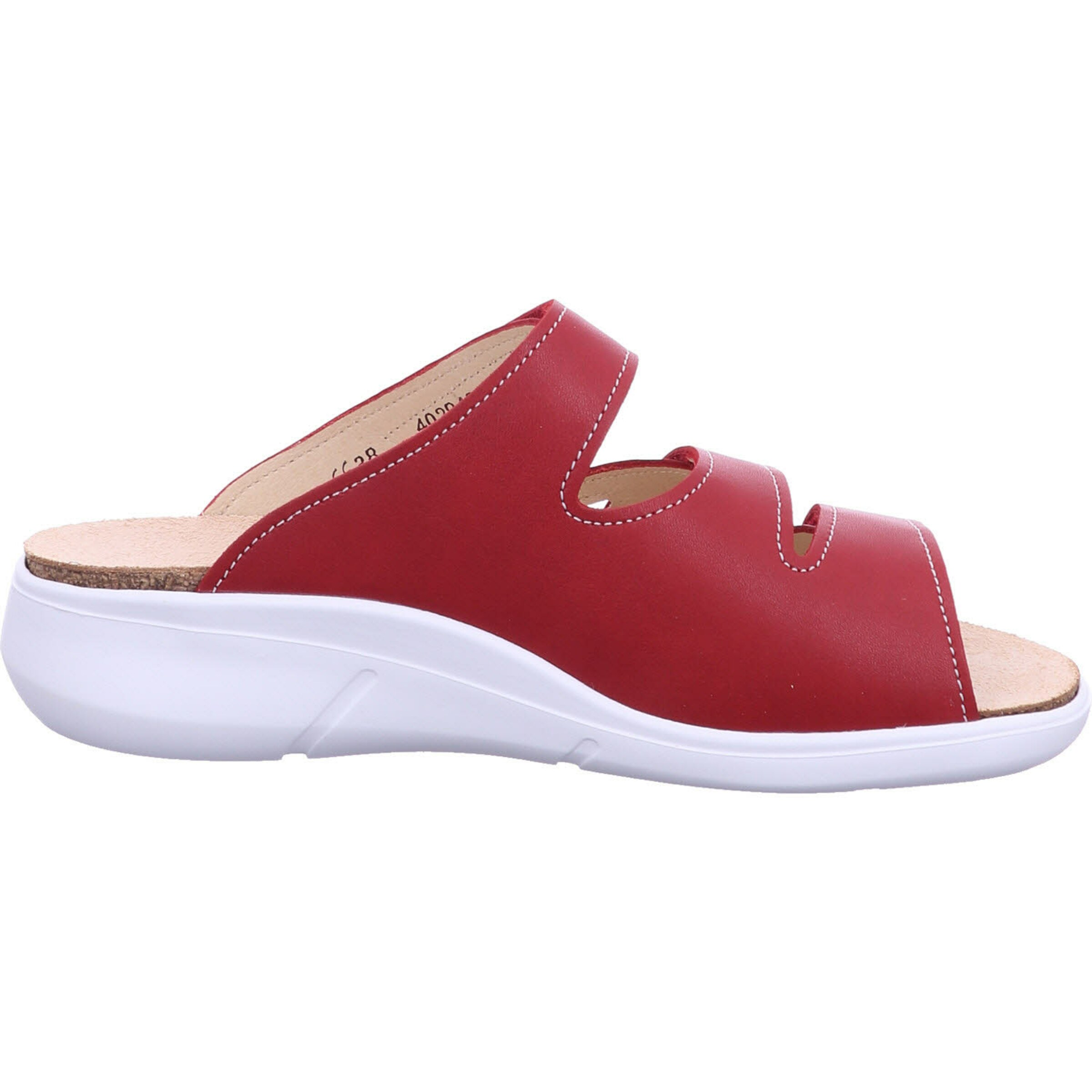 Finn Comfort Pantolette in Rot