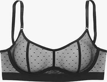 VIVANCEBustier Grudnjak - crna boja: prednji dio