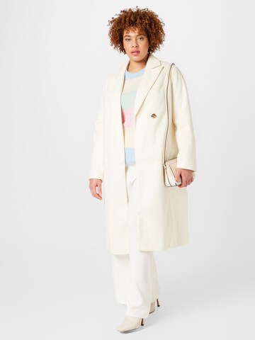 Manteau mi-saison Dorothy Perkins Curve en beige