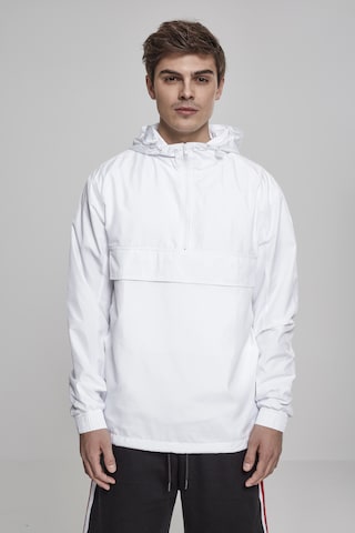 Veste mi-saison Urban Classics en blanc : devant