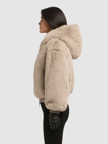 khujo Vinterjacka 'KRIS' i beige: sida