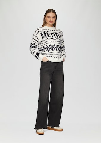 Pull-over s.Oliver en blanc