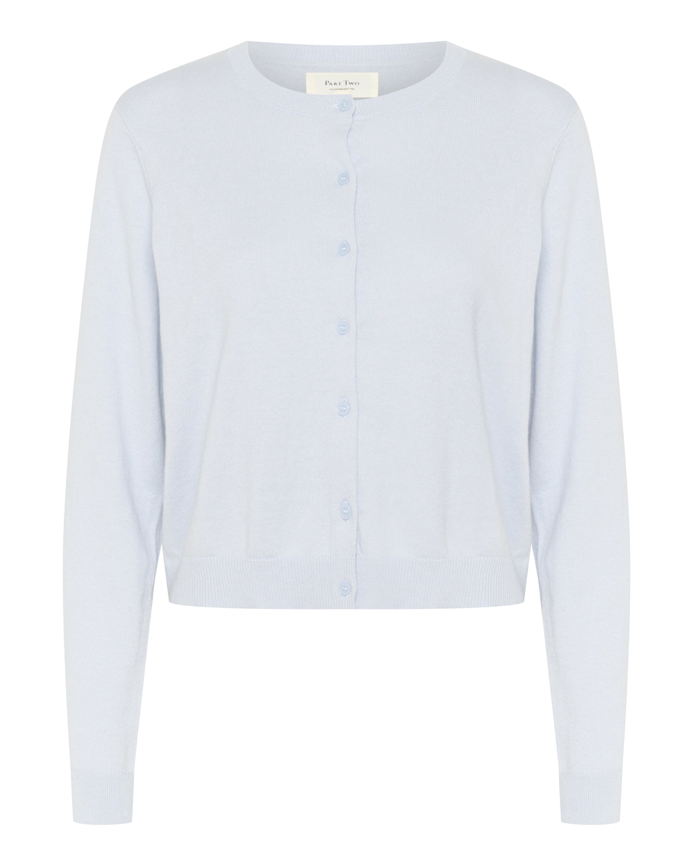 Part Two Cardigan i blå: forside
