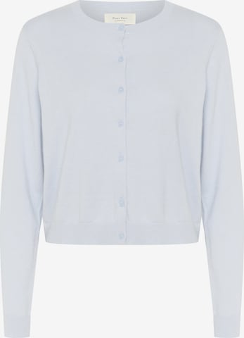 Cardigan Part Two en bleu : devant