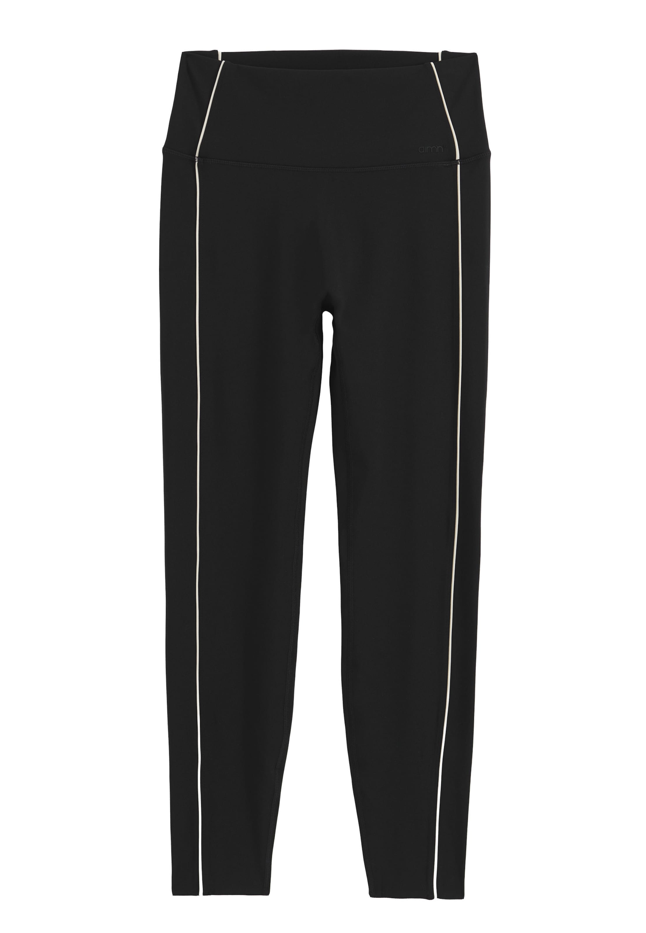 Skinny Pantalon de sport 'Sense' Aim'n en noir : devant