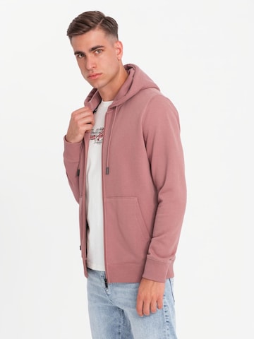 Veste de survêtement Ombre en rose