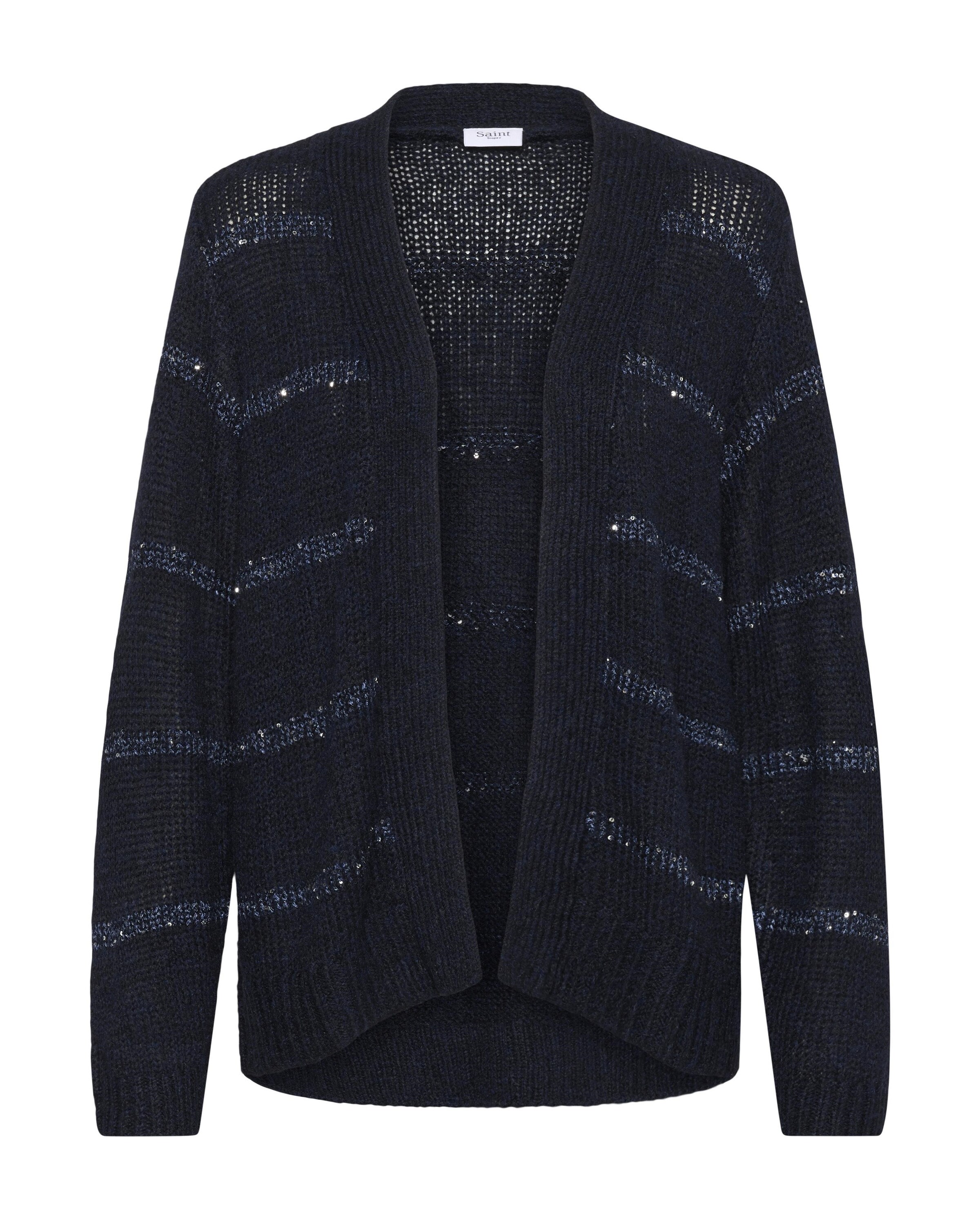 SAINT TROPEZ Cardigan ' NoraliSZ' i blå: forside