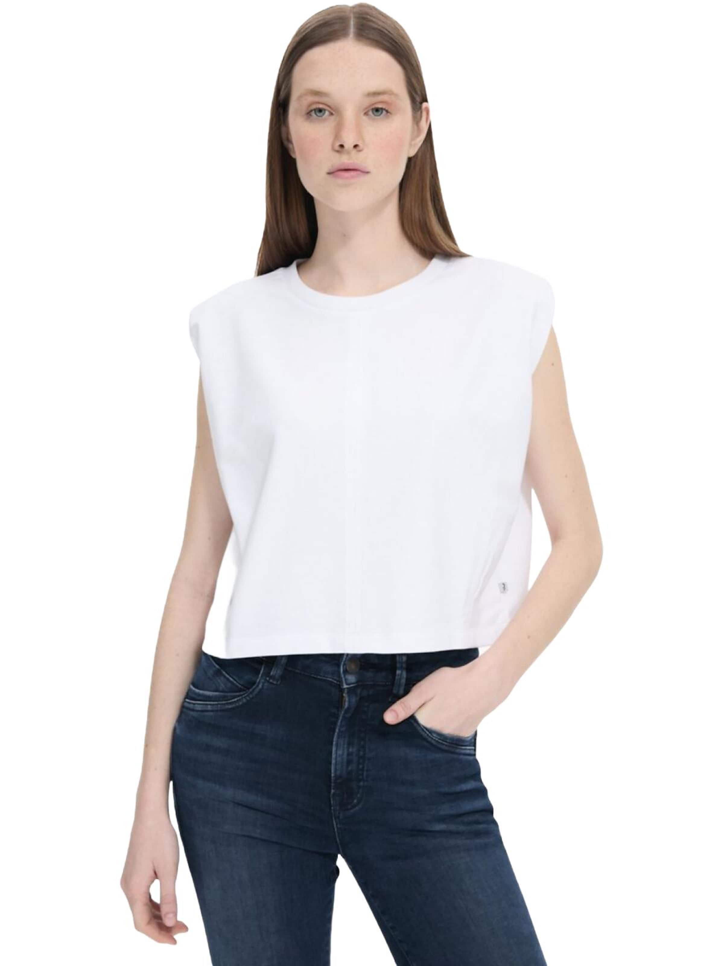 LTB Jeans Top in Wit: voorkant