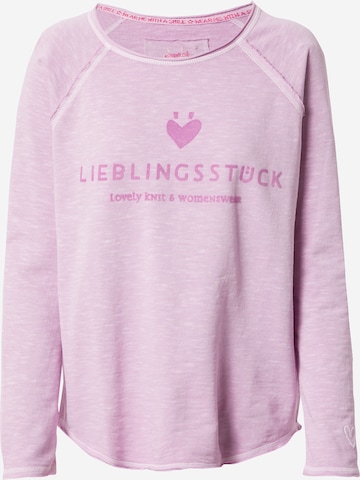 LIEBLINGSSTÜCK Shirt 'Cathrina' in Pink: predná strana