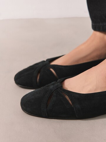 Next Ballerina met riempjes 'Forever Comfort' in Zwart