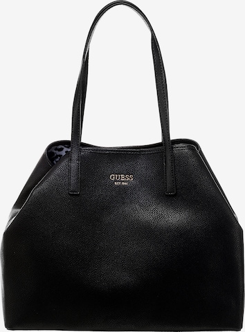 GUESS Nákupní taška 'Vikky' – černá: přední strana