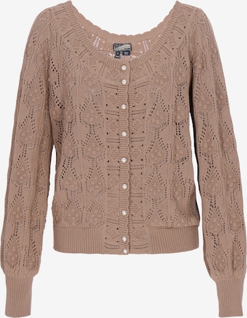 DreiMaster Vintage - Cárdigan en gris: frente