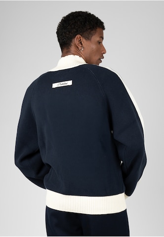 Prohibited Strickjacke 'Letterman' in Blau