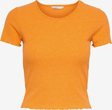 ONLY Majica 'Emma' | oranžna barva: sprednja stran