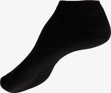 Chaussettes 'Liz Plush' KUNERT en noir : devant