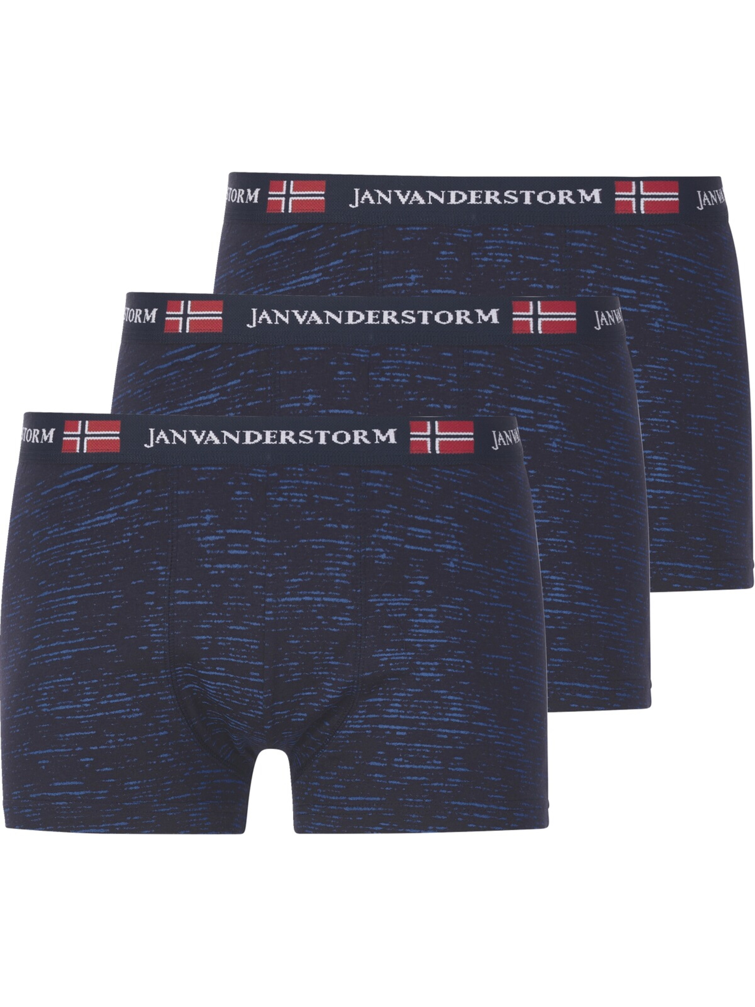 Jan Vanderstorm Boxer shorts 'Norik' in Blue: front